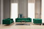 Atelier Del Sofa Como - Sofá de 3 plazas Verde